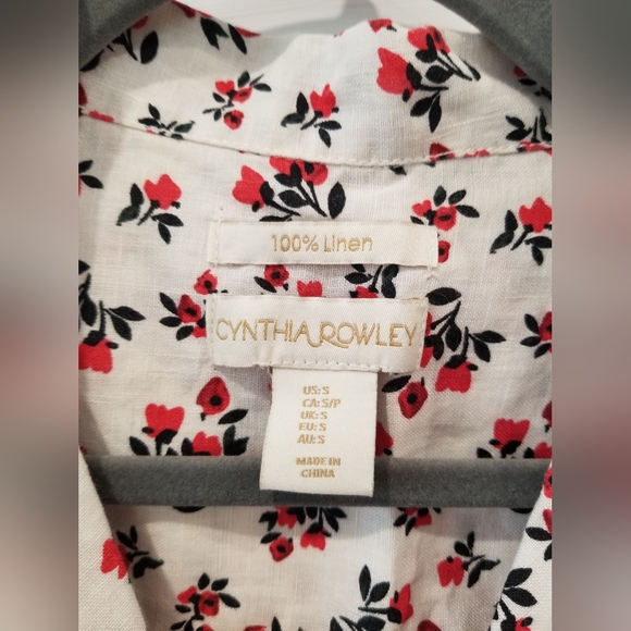 Oversized linen blouse Cynthia Rowley - Picture 4 of 5